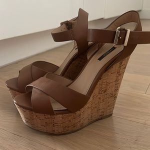 5 inch platform wedges (Worn twice)